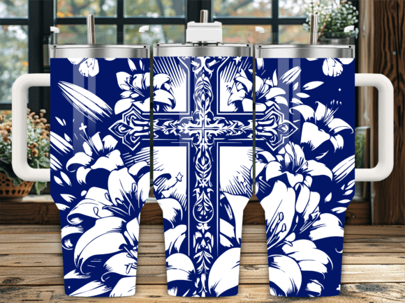 Floral Butterfly Religious: Graphics for Crafts