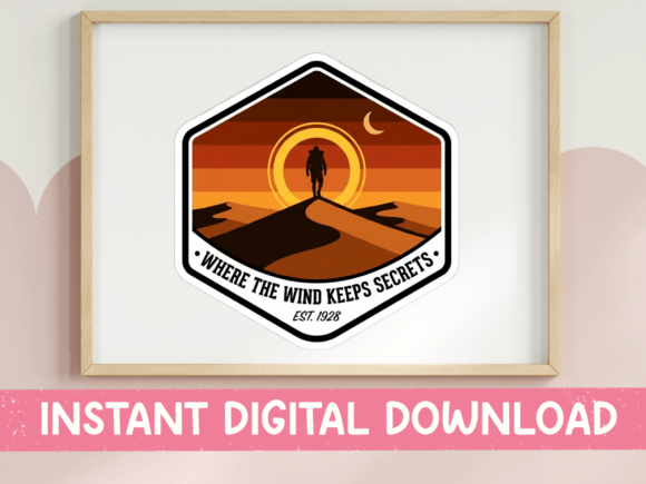 Where the Wind Keeps Secrets Desert Graphics
